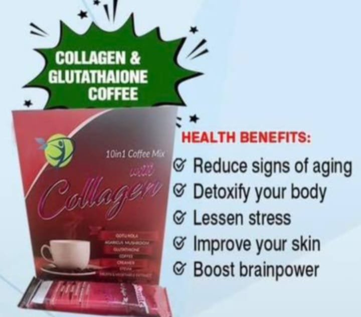 GLUTA-COLLAGEN HERBAL COFFEE